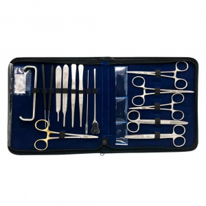 Estuche de disección de acero inoxidable Alemán